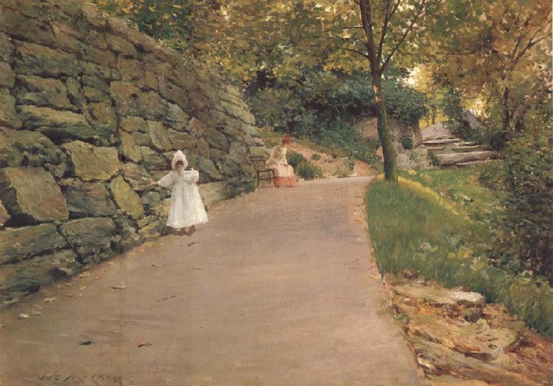 William Merrit Chase Im Park Ein Seitenweg